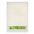Privacy Jute Shade - Linen, Cordless, Natural Fiber, Wide Width, Decorative Window Treatment - 65x72
