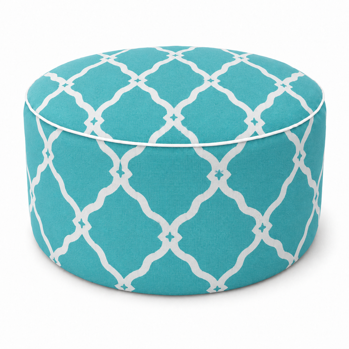 Outdoor Inflatable Ottoman 21"x21"x9"