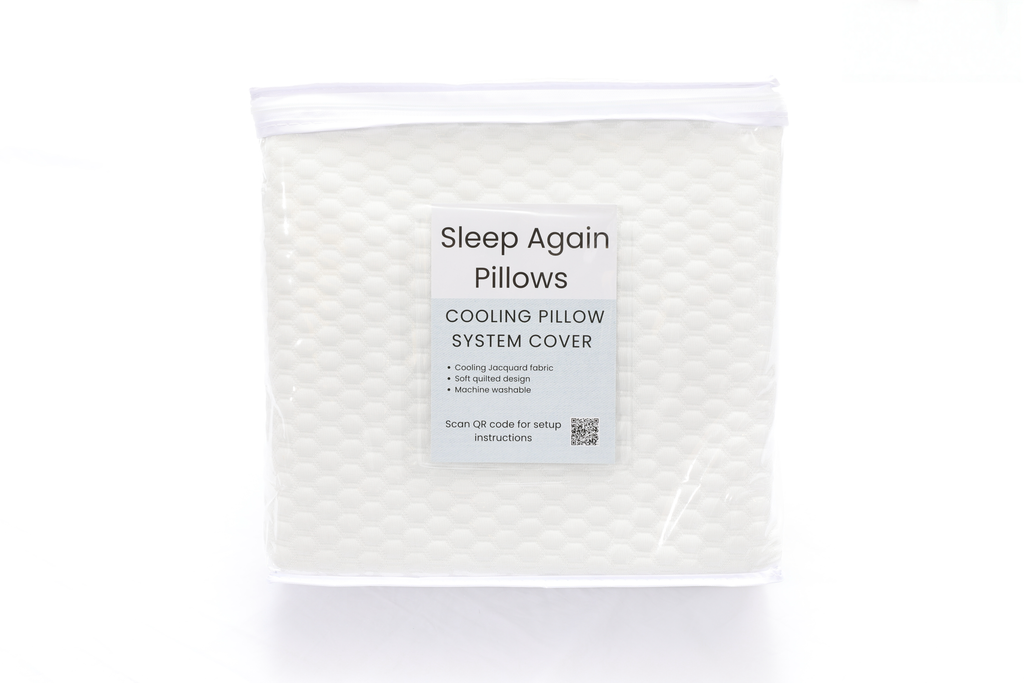 Cooling Fitted Sheet for the Sleep Again Pillow System