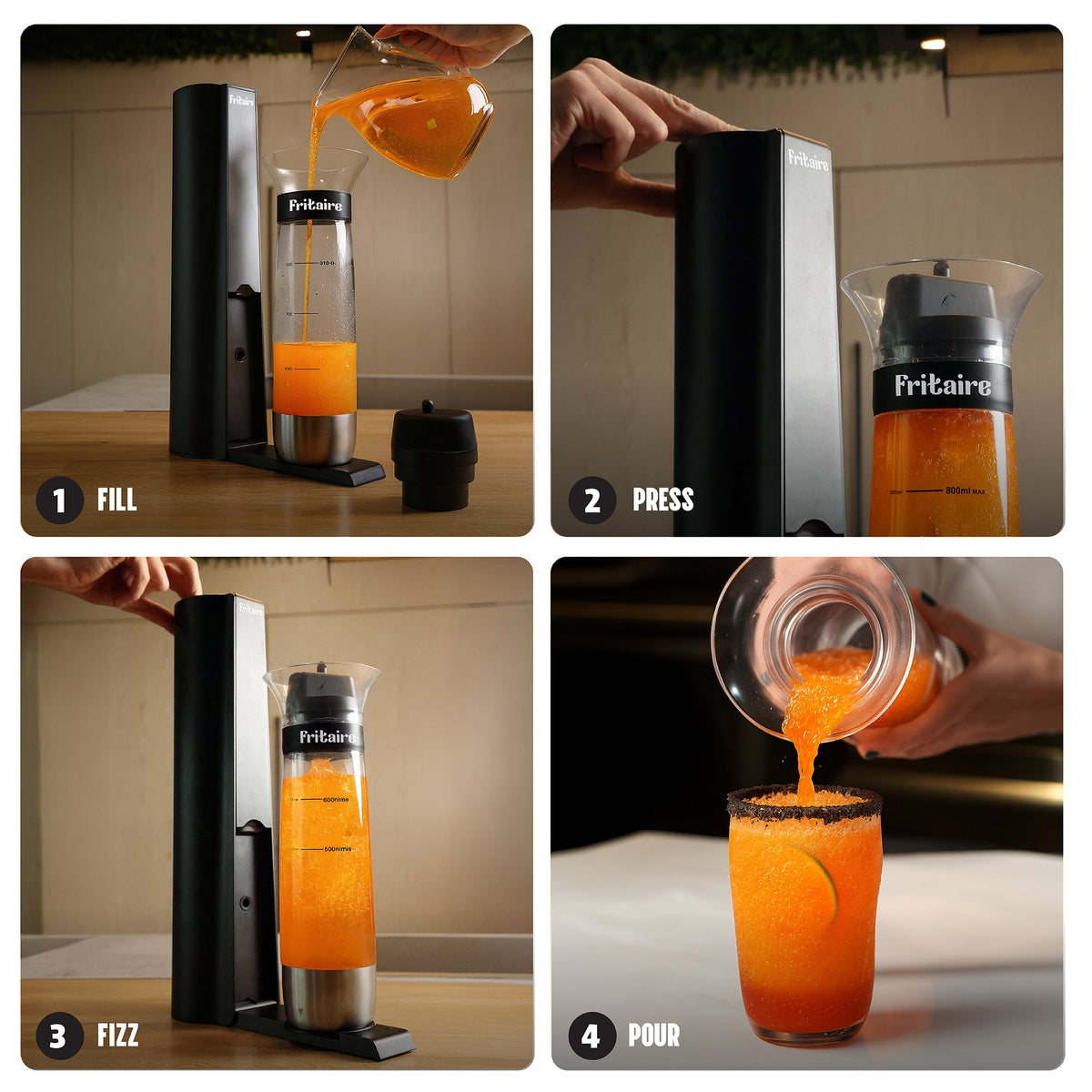 Fritaire Fizze - The Soda Maker Machine
