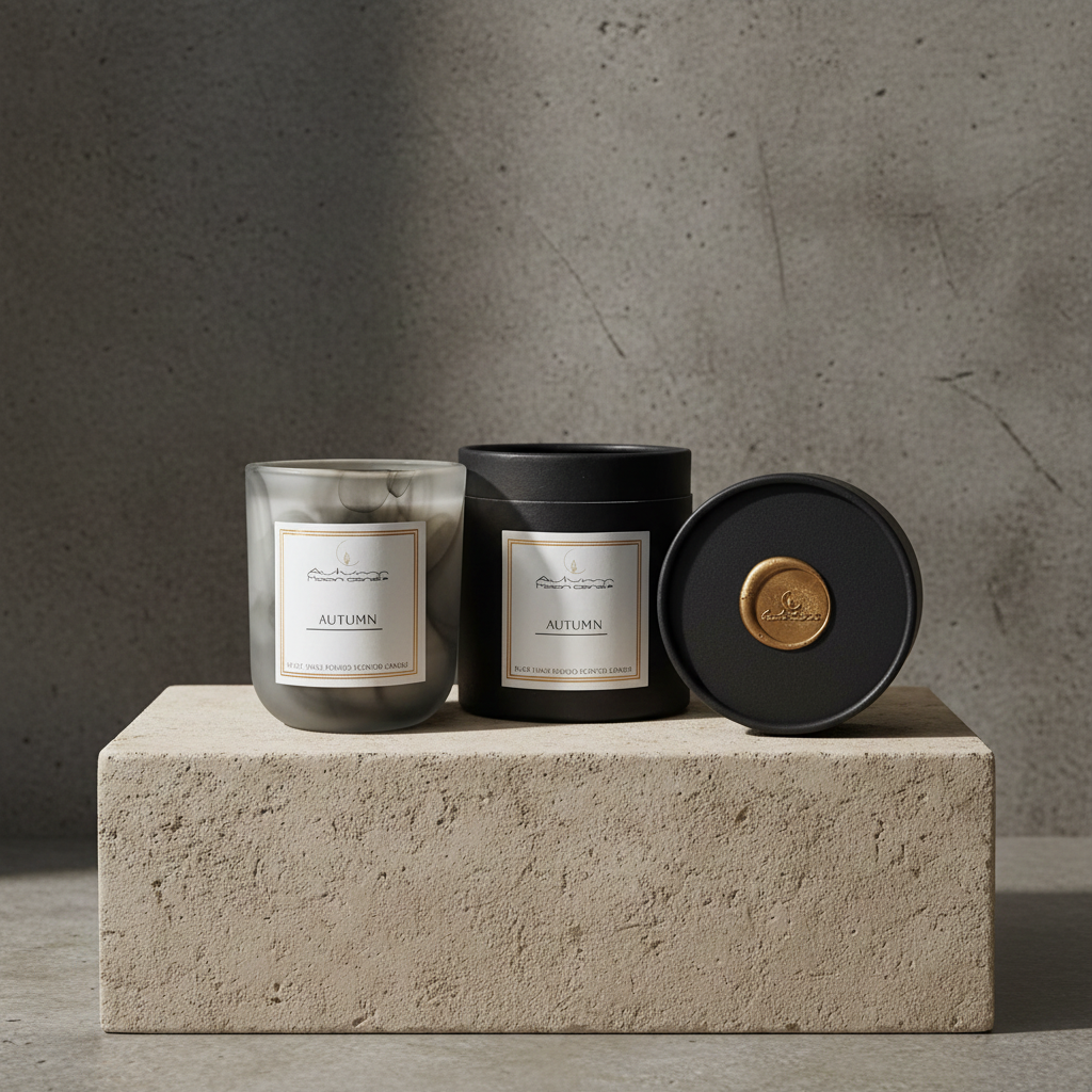 Autumn 10oz Scented Candle- Cinnamon, Clove, Tonka, Vanilla Bean