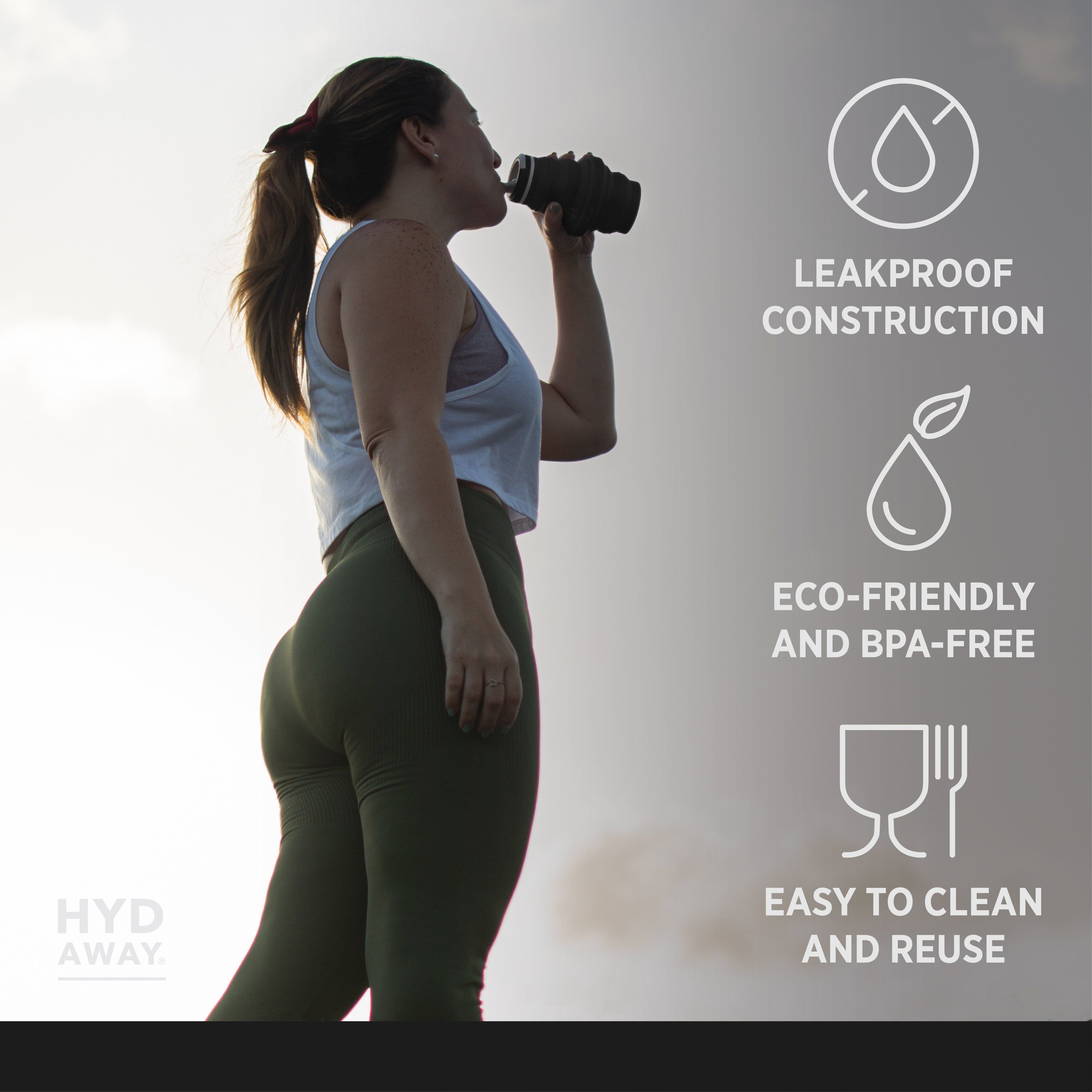 Collapsible Water Bottle | 17oz