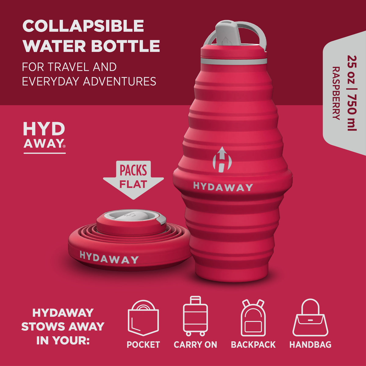 Collapsible Water Bottle | 25oz