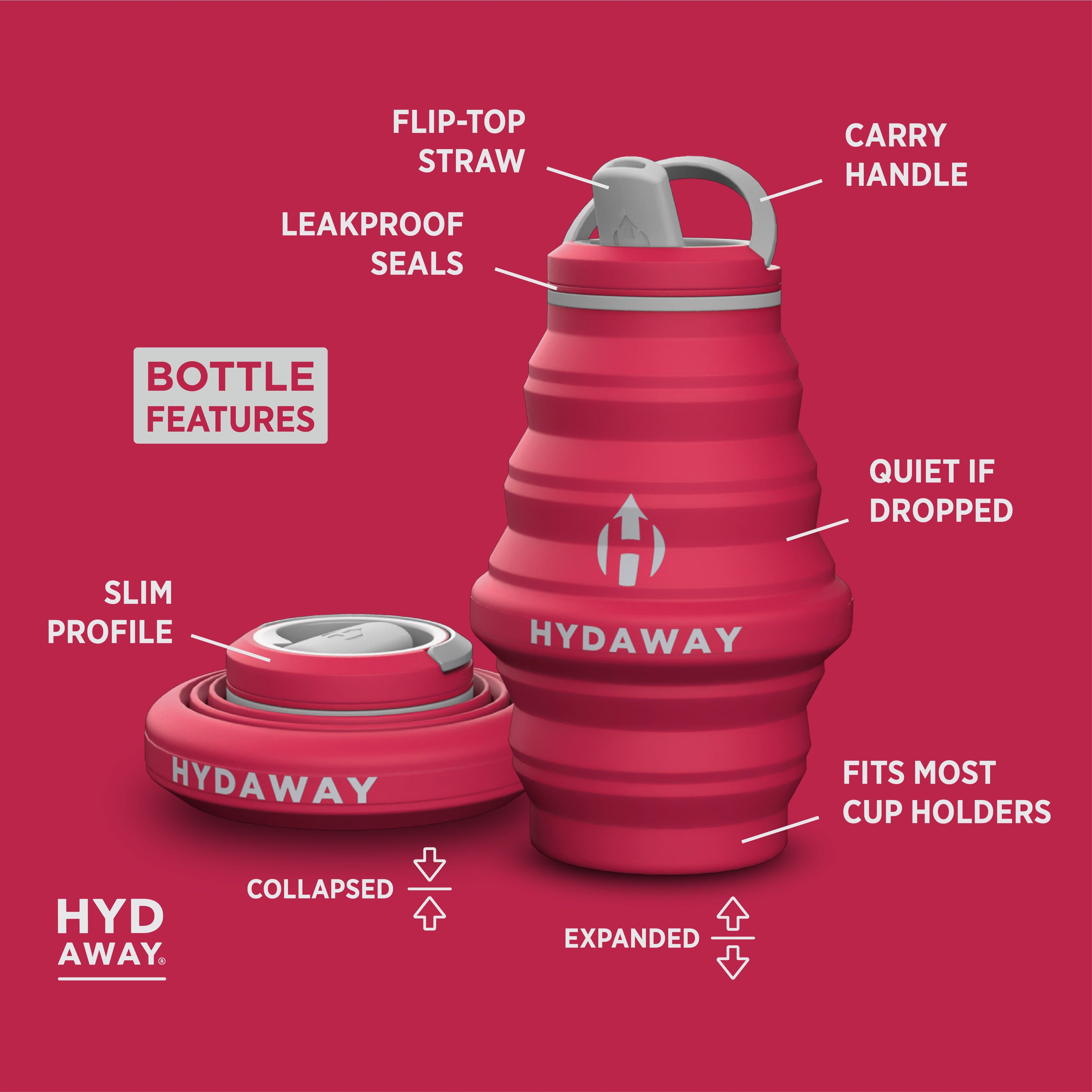 Collapsible Water Bottle | 17oz