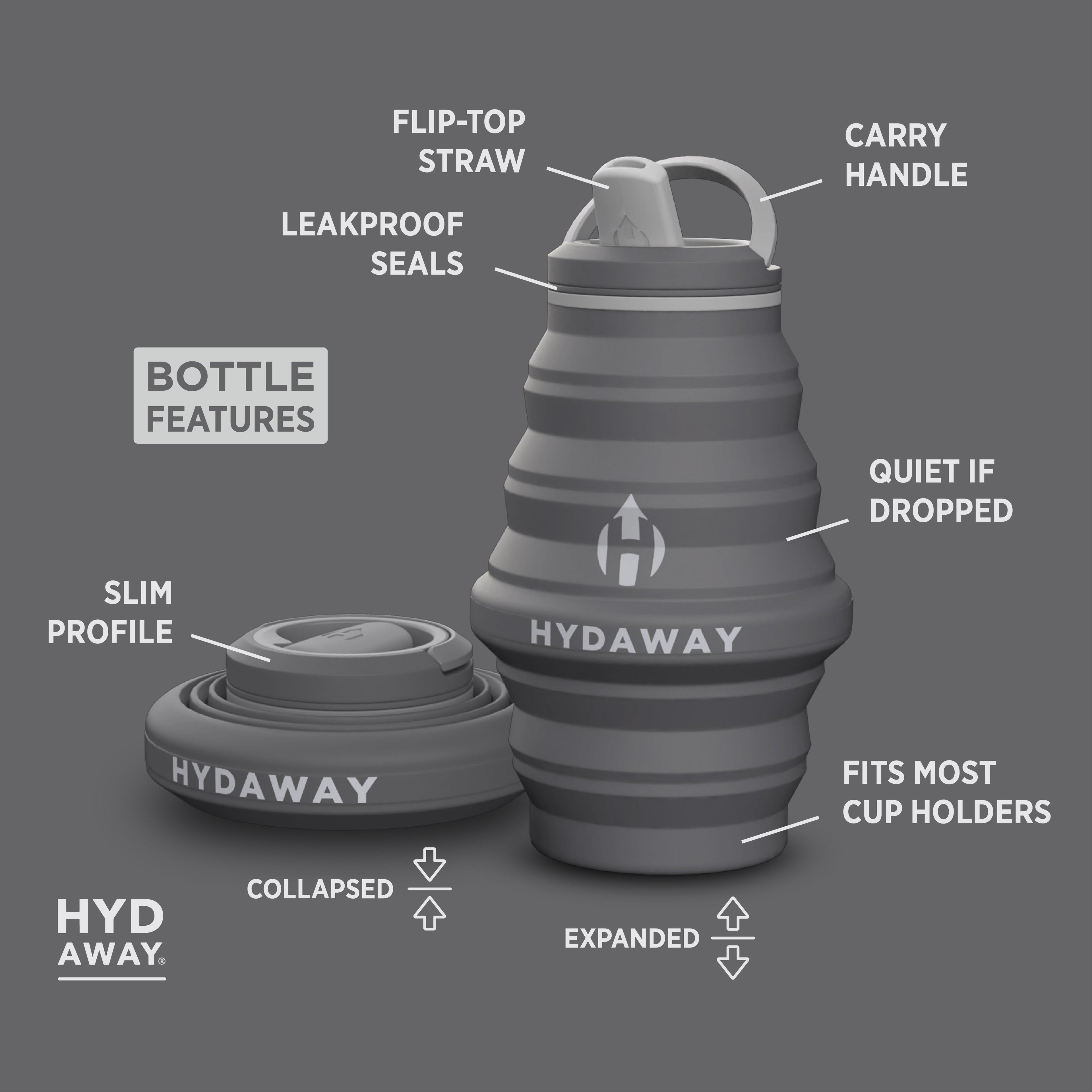 Collapsible Water Bottle | 17oz