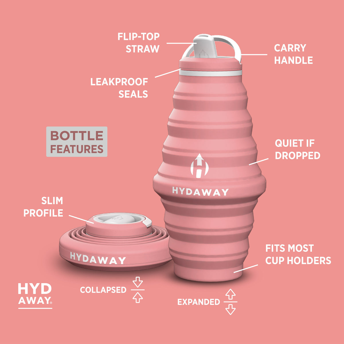 Collapsible Water Bottle | 25oz