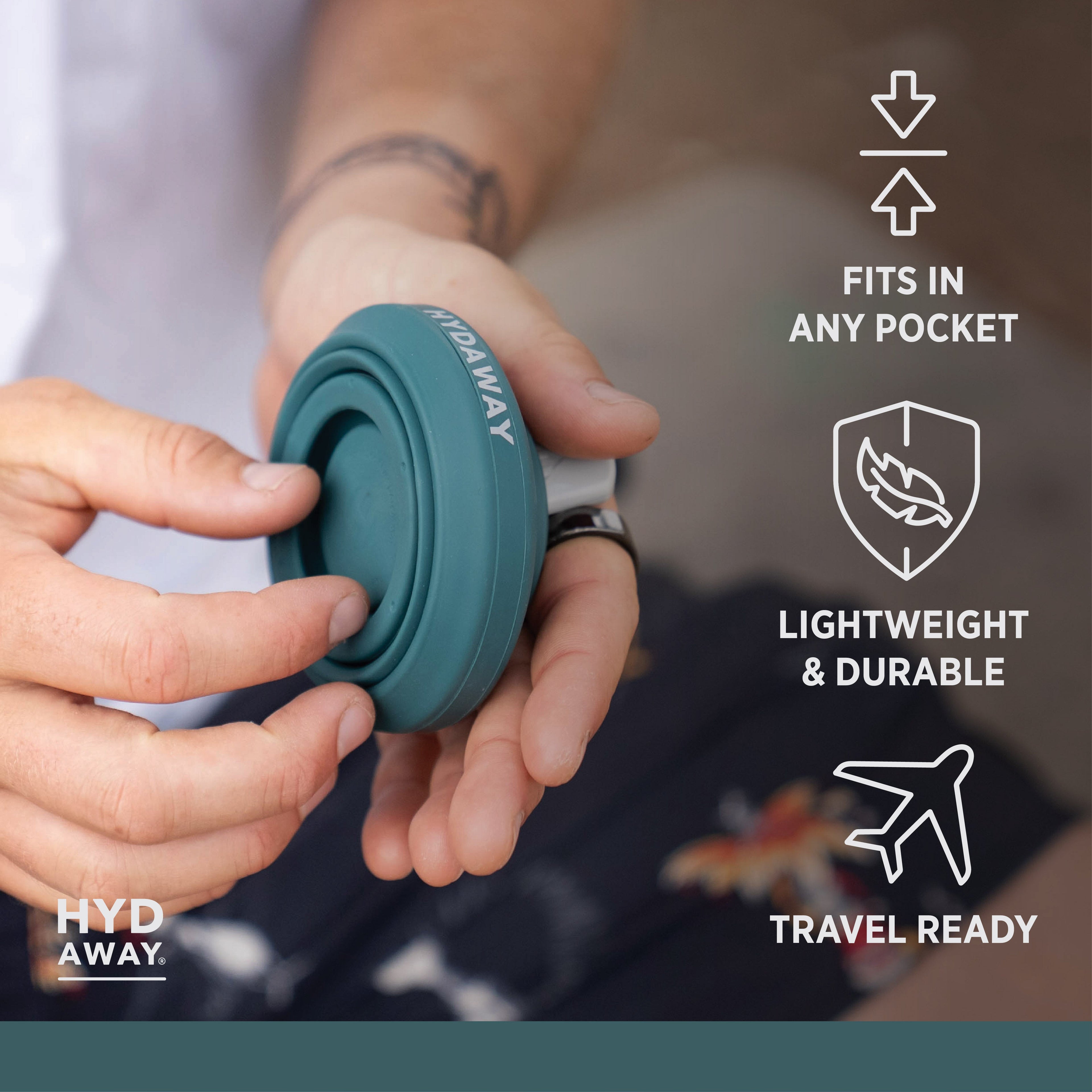 Collapsible Water Bottle | 17oz