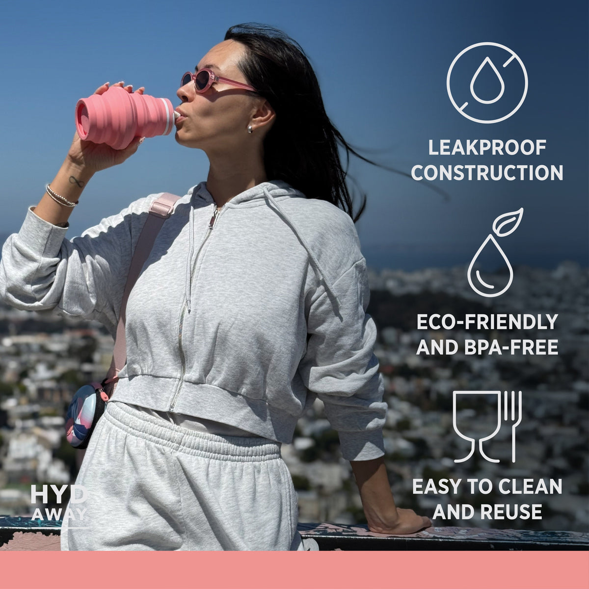 Collapsible Water Bottle | 17oz
