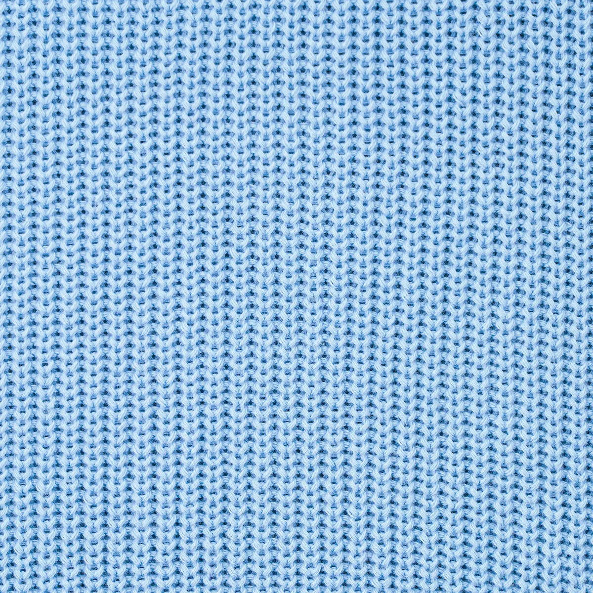 Classic Knit Baby Sweater in Baby Blue