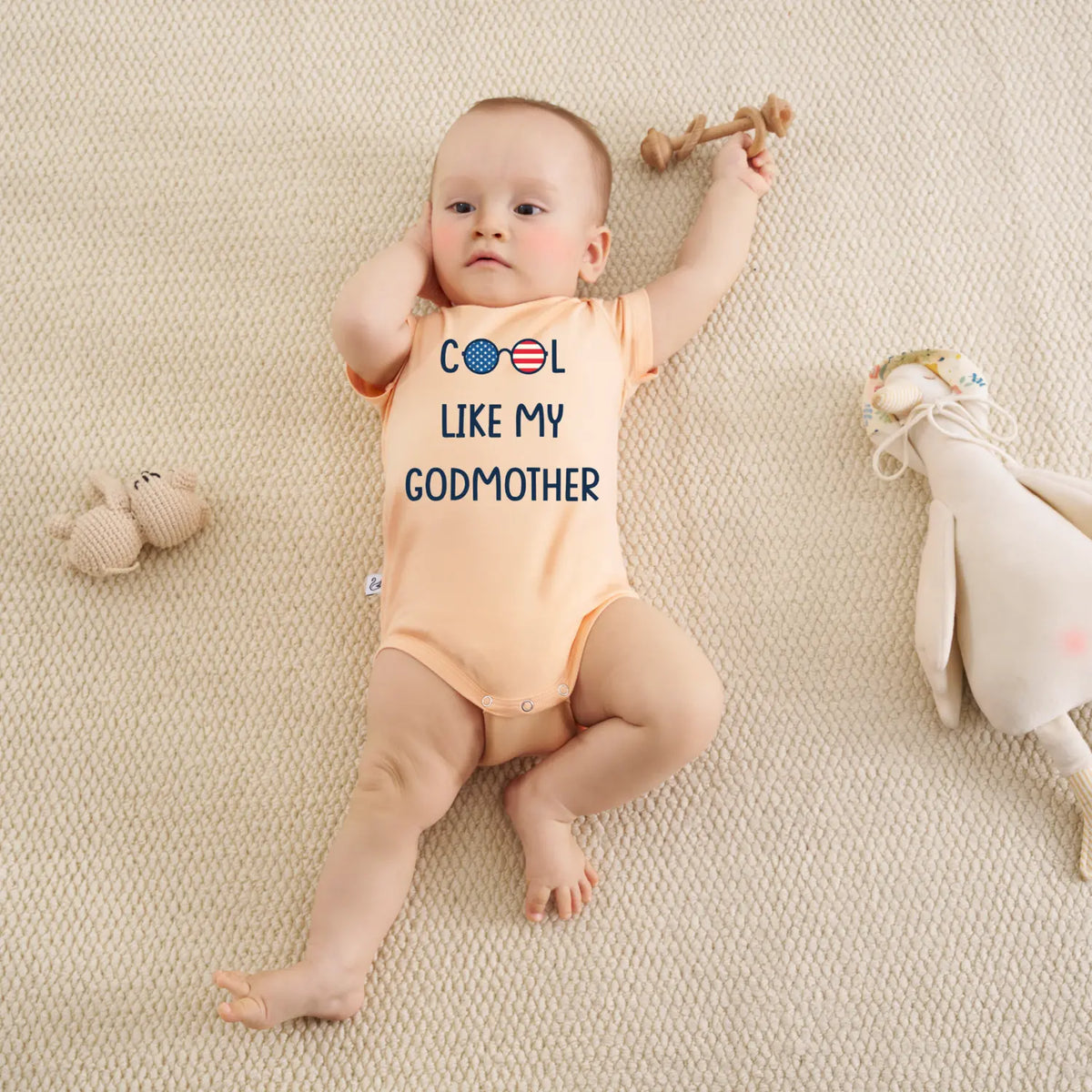 Cool Like My Godmother Baby Onesie