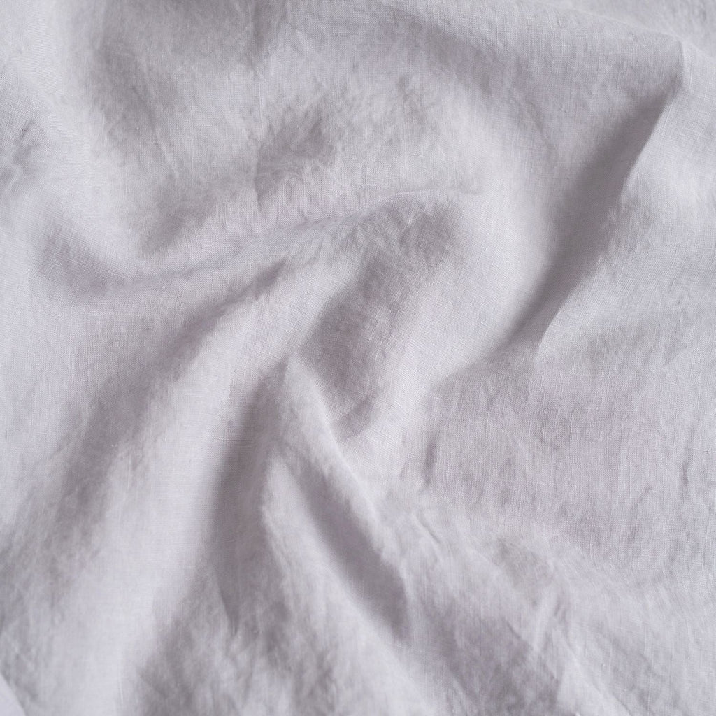 Linen Tales Light Grey Linen Sheet Set