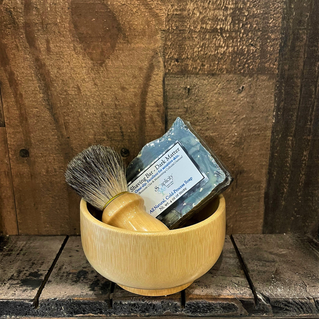 Men's Shaving Sets in Bamboo
