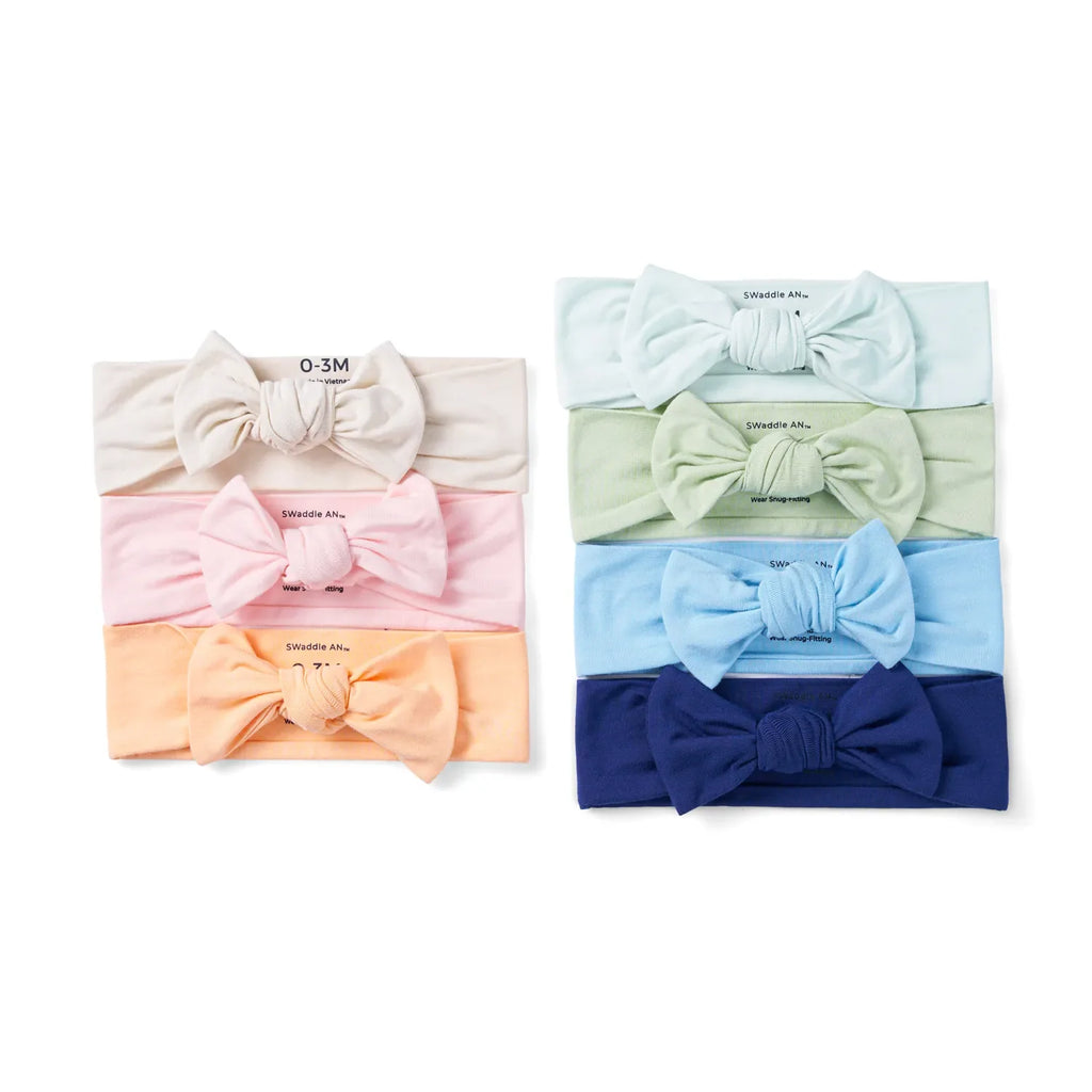 Baby Bows in Sage Green