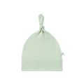 Baby Knotted Cap in Sage Green