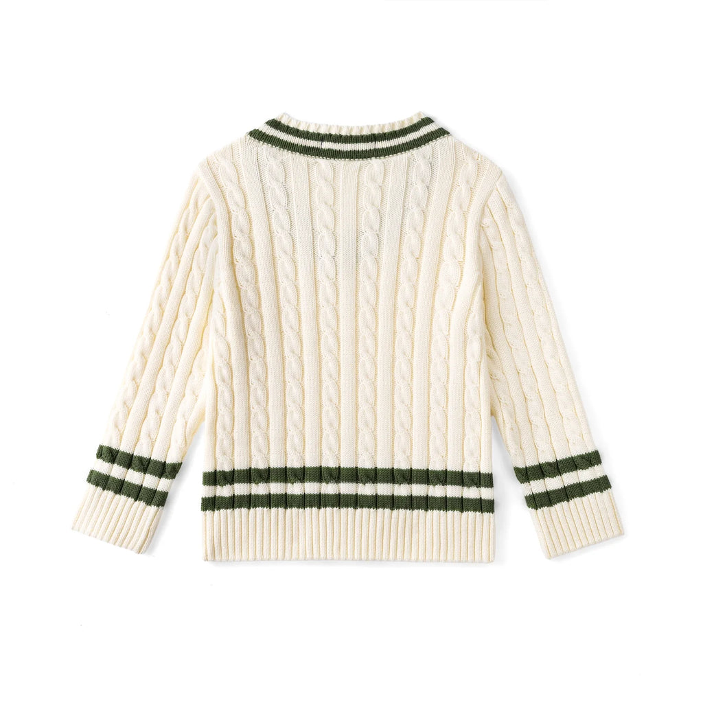 Signature Cable Knit Cricket Kids Sweater