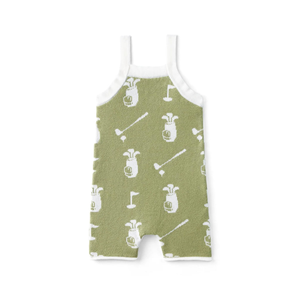 Golf Jacquard Knit Playsuit