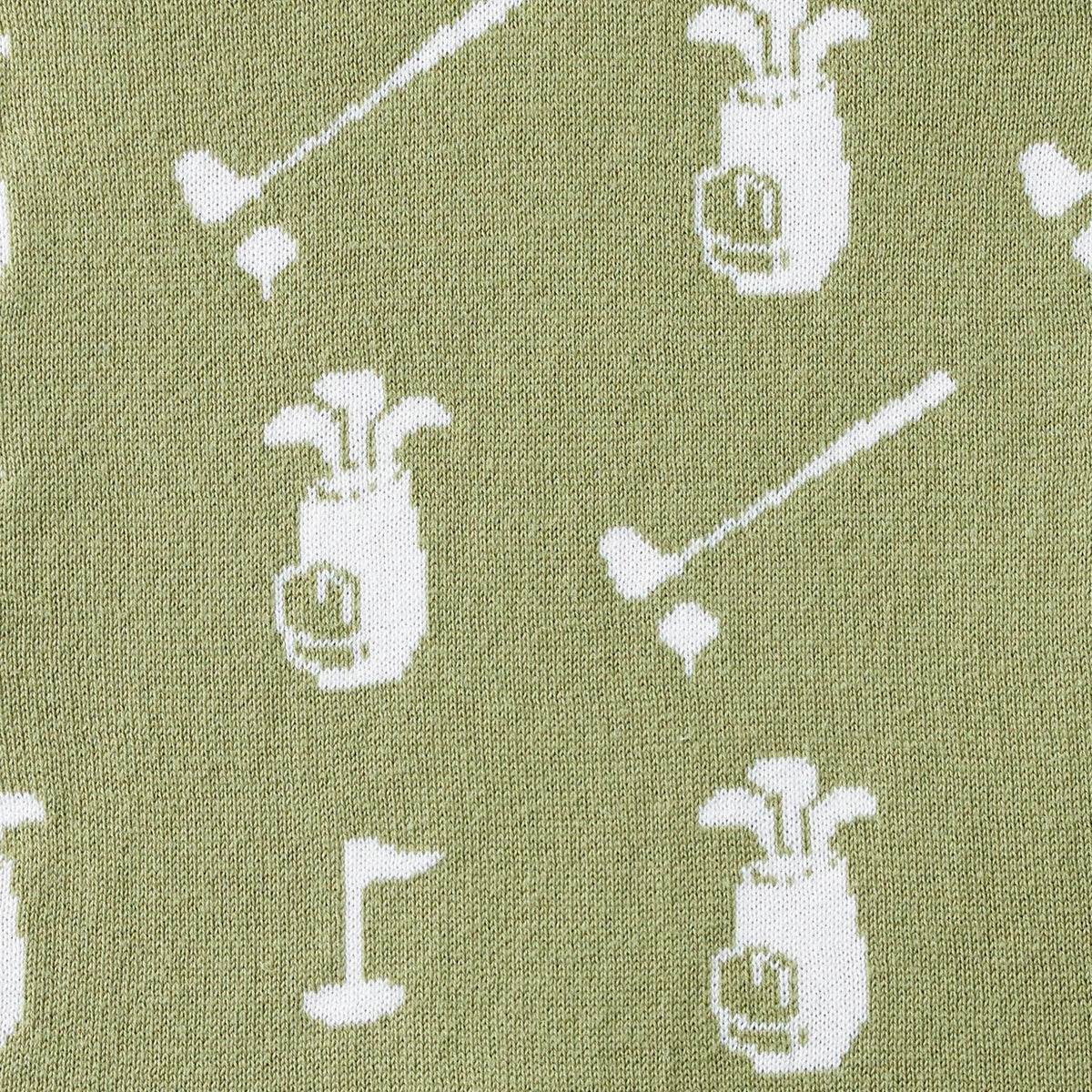 Golf Jacquard Knit Playsuit