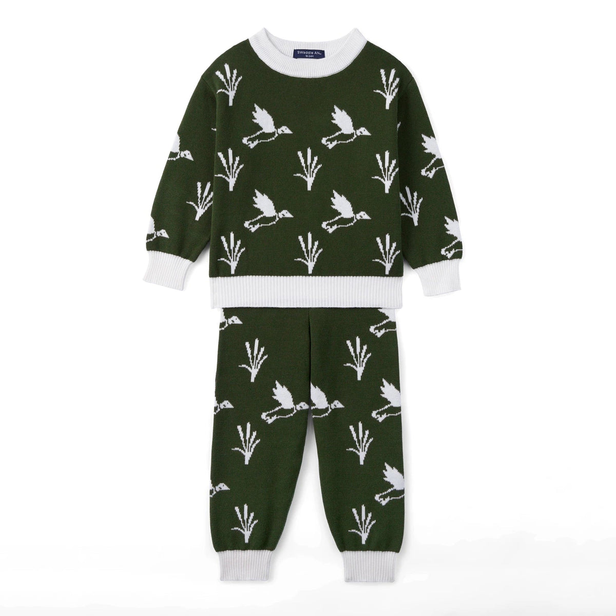 Mallard Duck Knit Jogger Pants