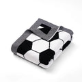 Soccer Jacquard Knit Baby Blanket