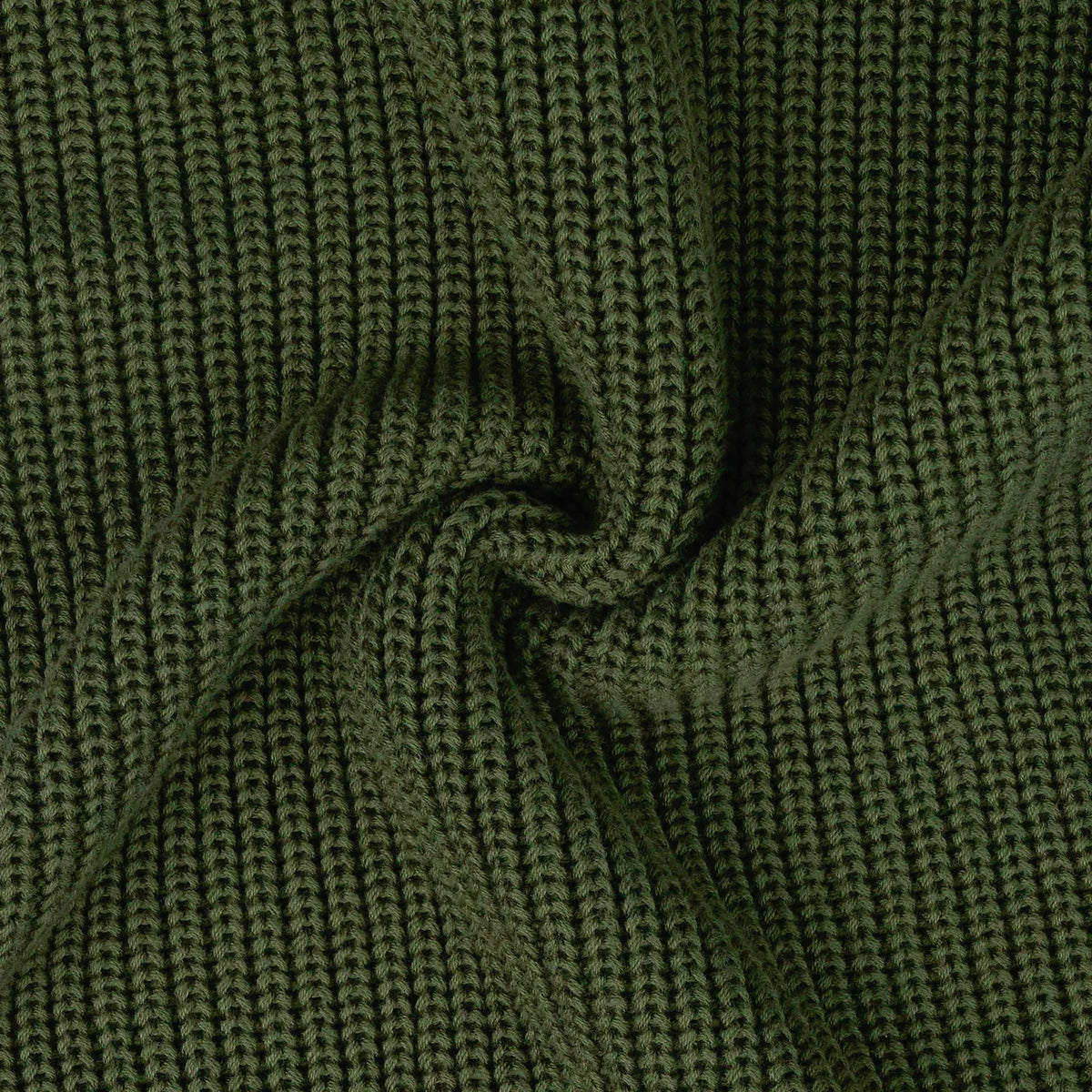 Baby Knit Romper Snap Closure in Forest Green