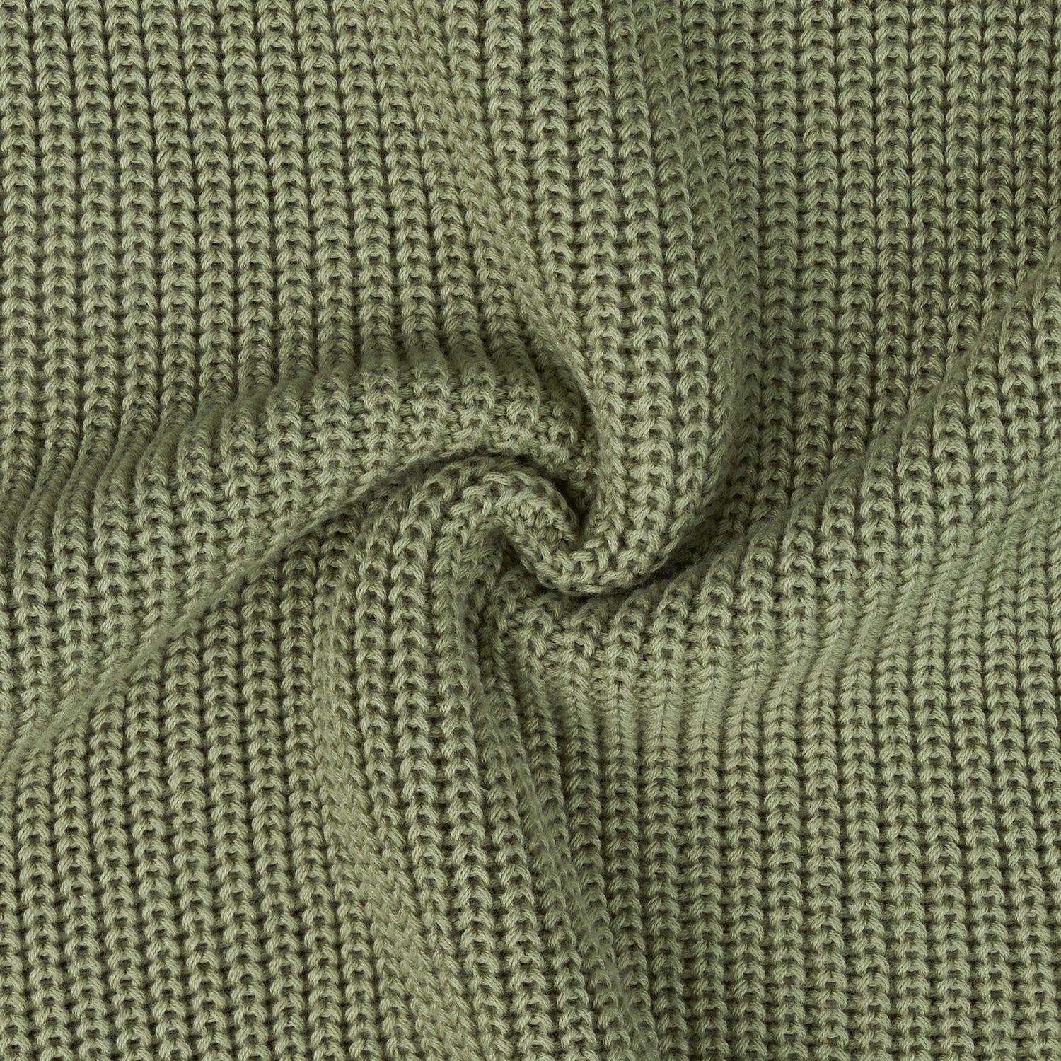 Baby Knit Romper Snap Closure in Sage Green