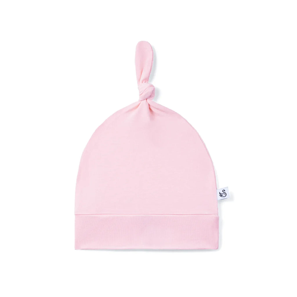 Baby Knotted Cap in Mary Rose