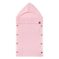 Cable Knit Baby Sleep Sack in Pink