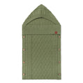 Cable Knit Baby Sleep Sack in Sage Green