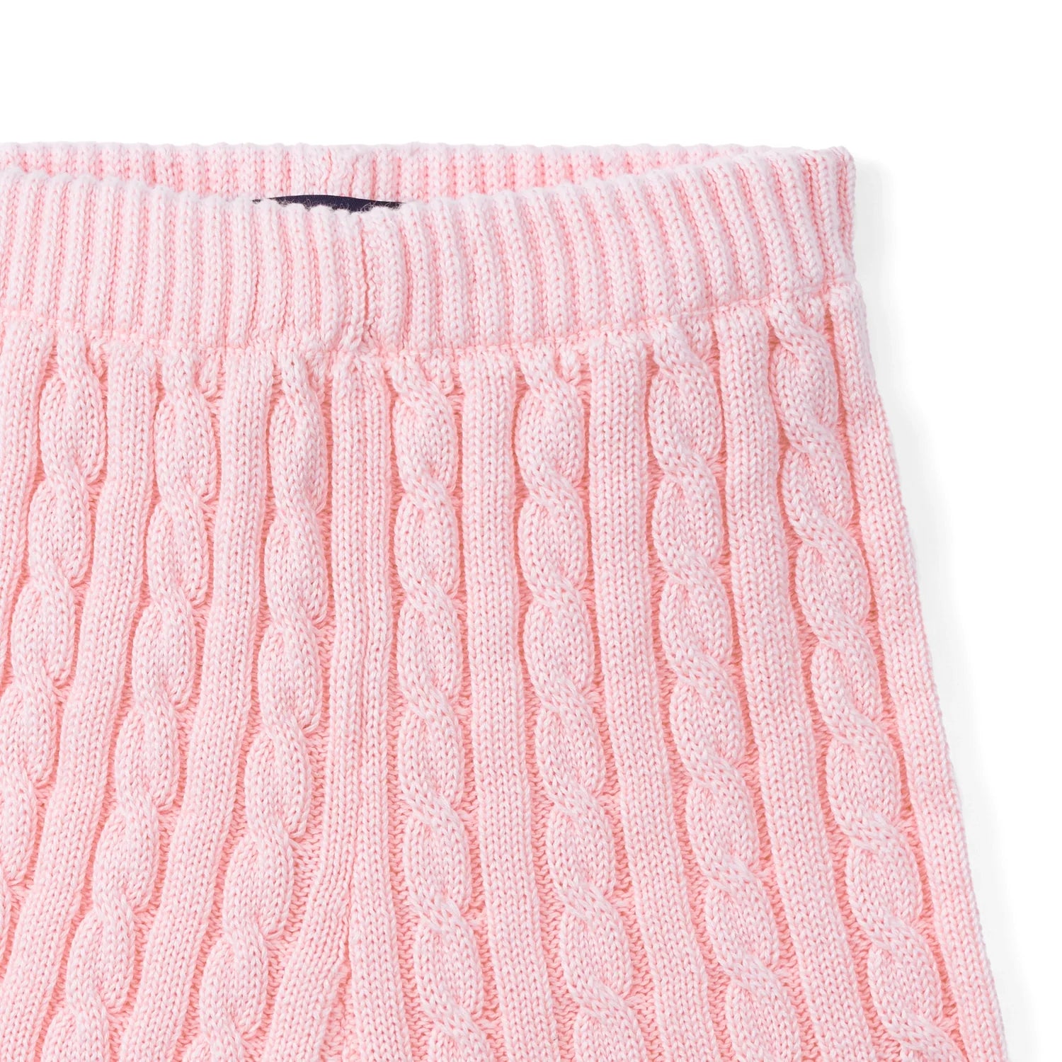 Cable Knit Short in Pink