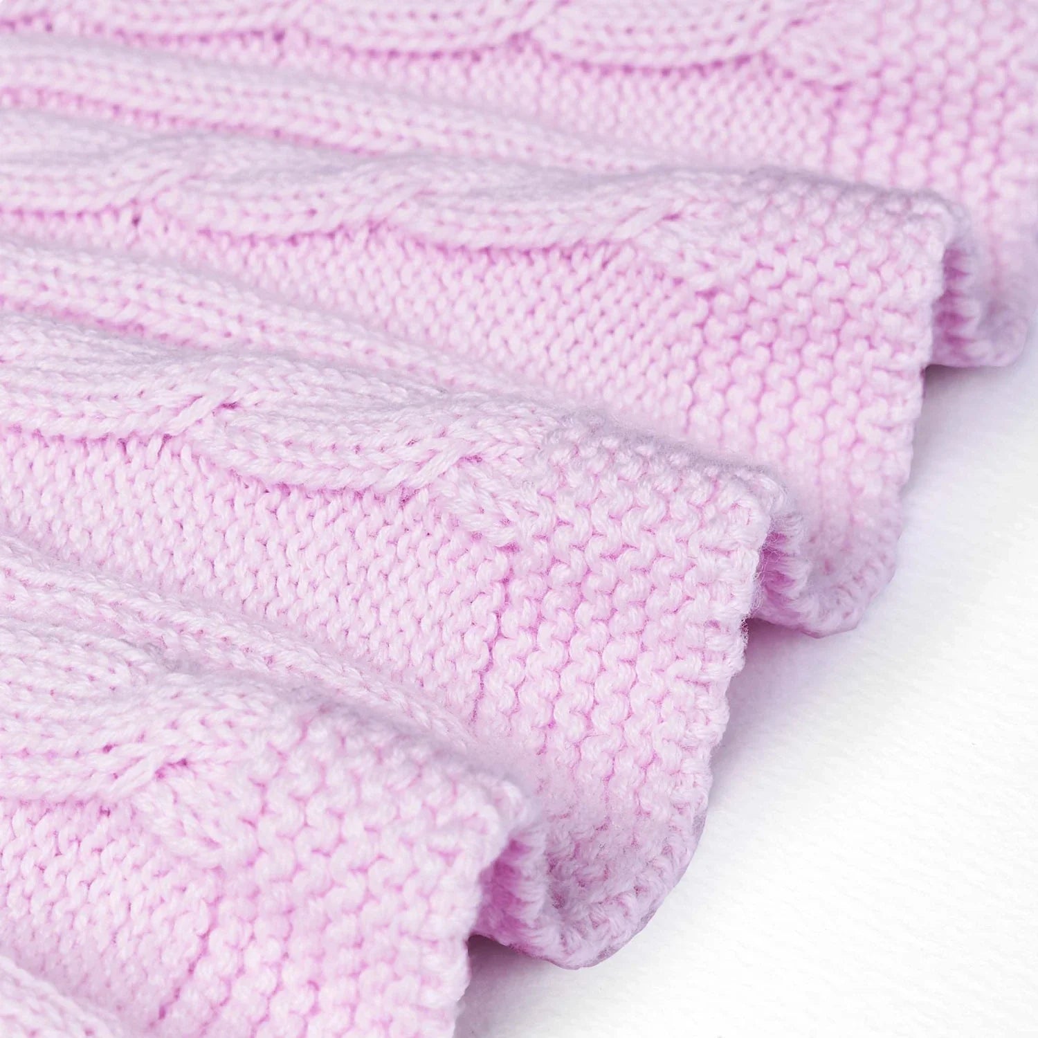 Cable Knit Skirts in Lilac