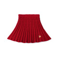 Cable Knit Skirts in Red Xmas