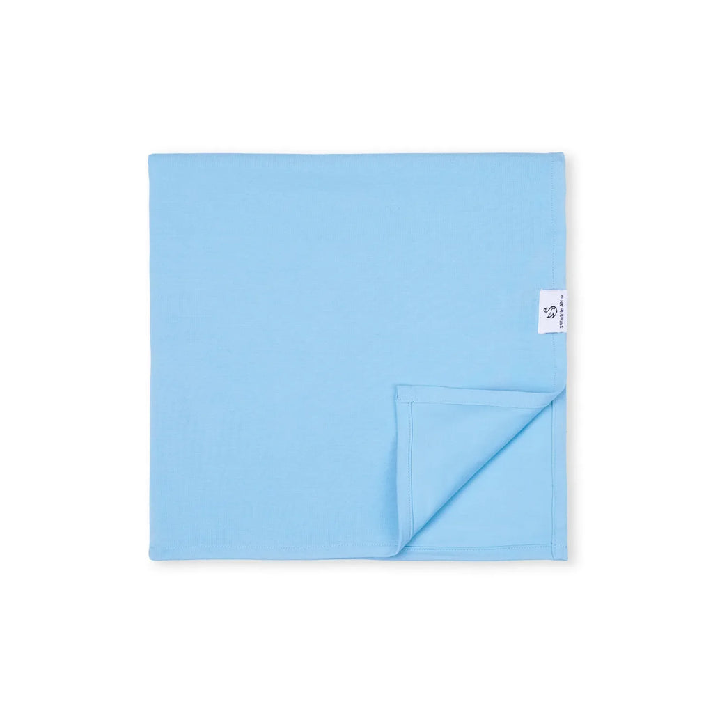 Bamboo Swaddle Blankets in Blue Bell