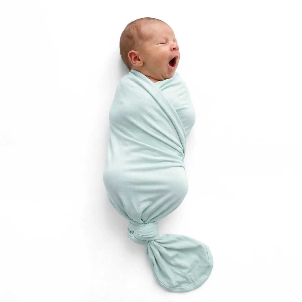 Bamboo Swaddle Blankets in Mint