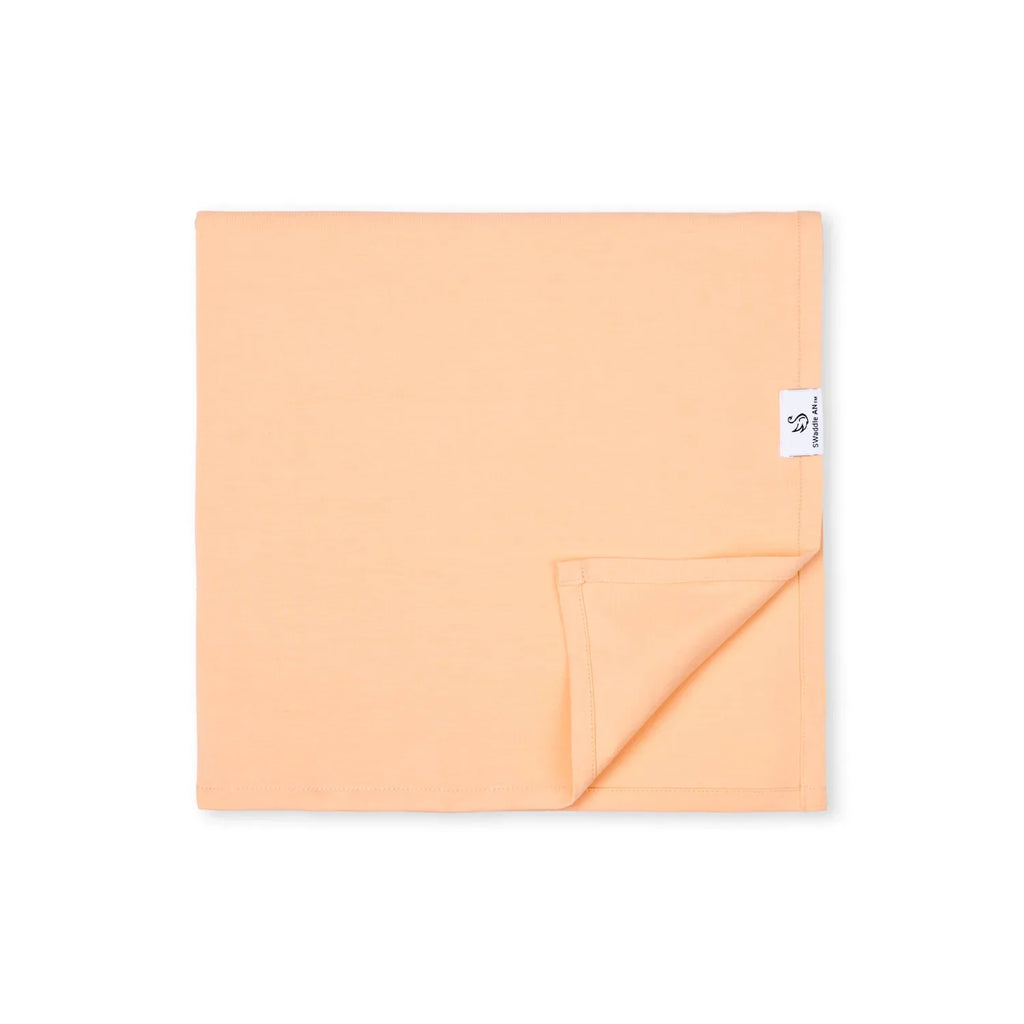 Bamboo Swaddle Blankets in Peach Fuzz