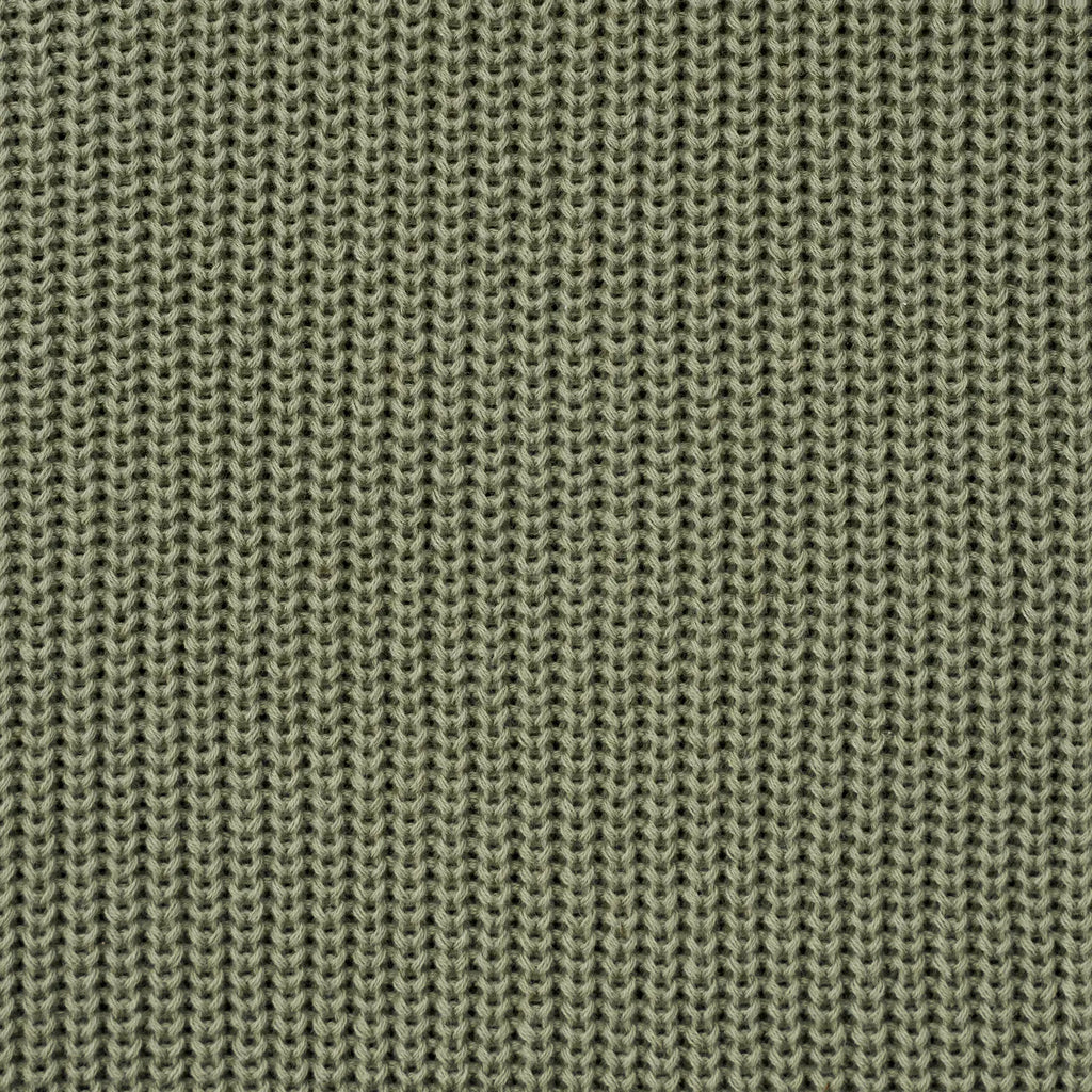 Classic Knit Baby Sweater in Sage Green