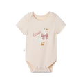 'Silly Goose' Bamboo Embroidered Baby Bodysuit