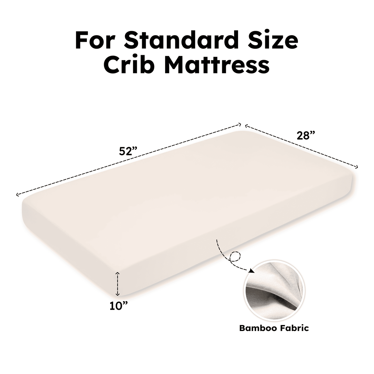 Bamboo Crib Sheet in Blue Depths