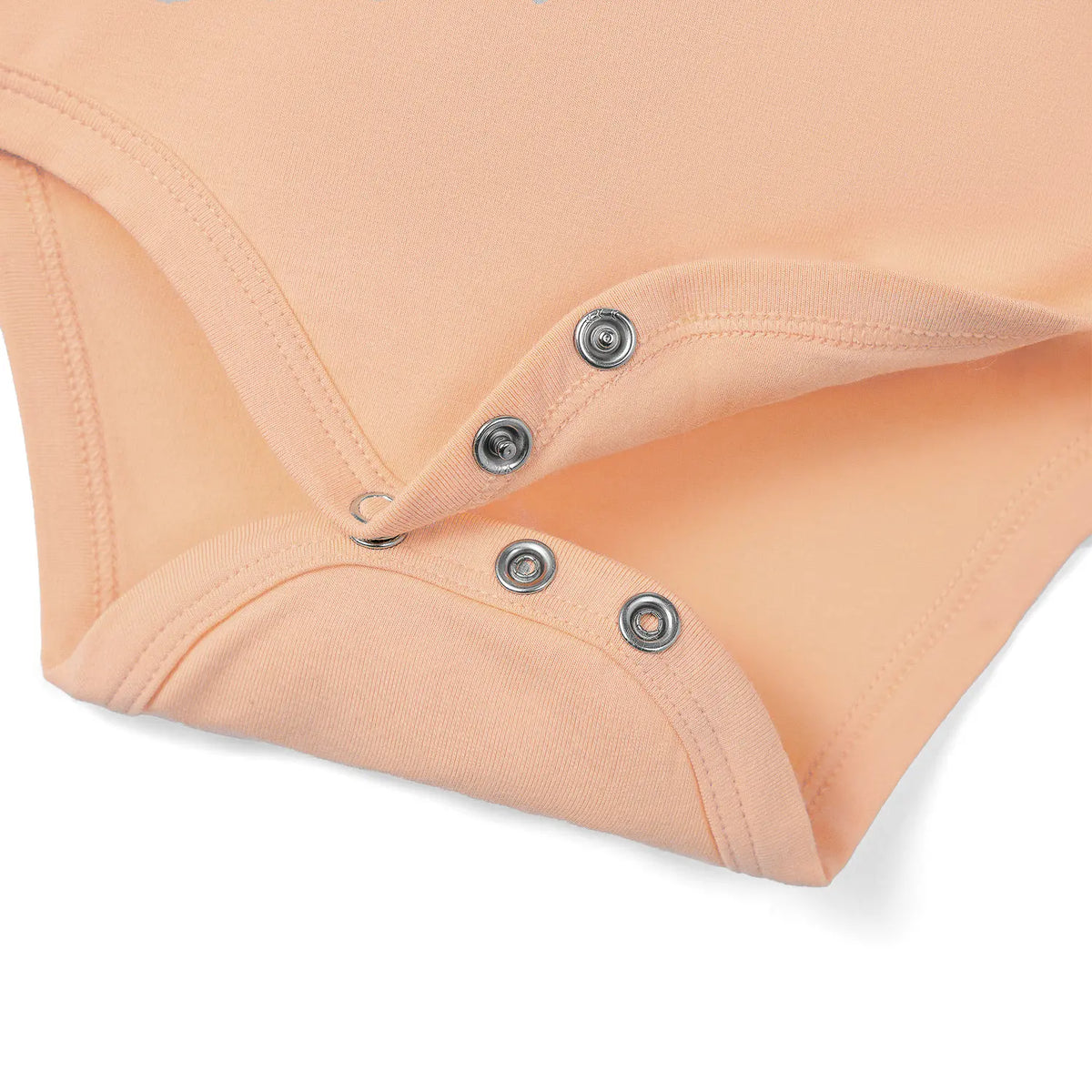 Bamboo Baby Bodysuit in Peach Fuzz