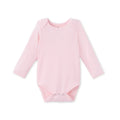 Long Sleeve Baby Bodysuit in Mary Rose