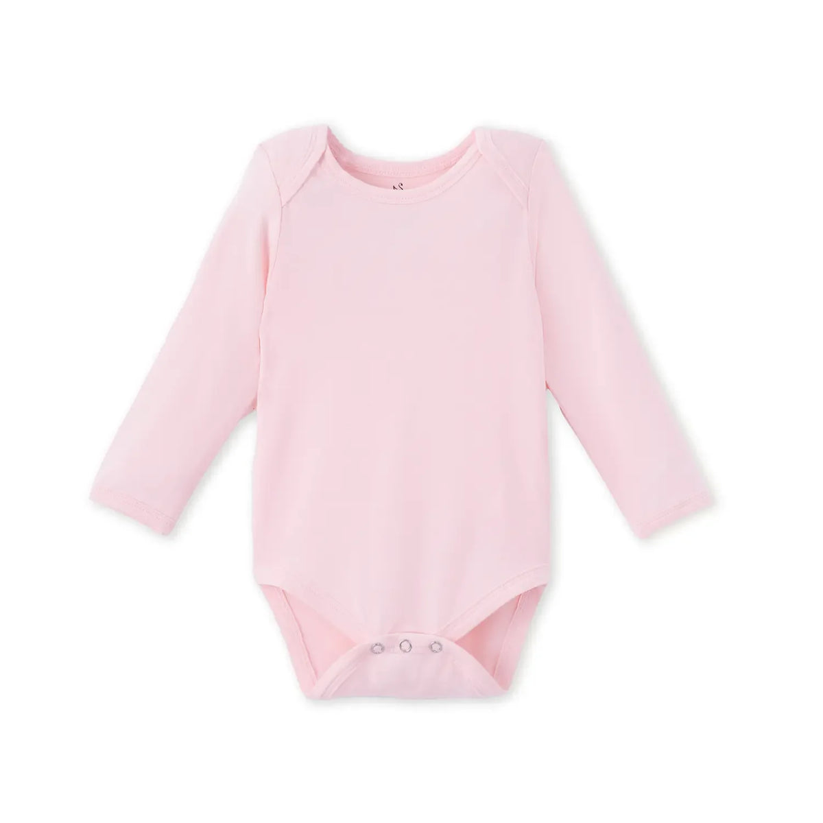 Long Sleeve Baby Bodysuit in Mary Rose