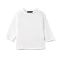 Knit Rollneck Baby Sweater in White