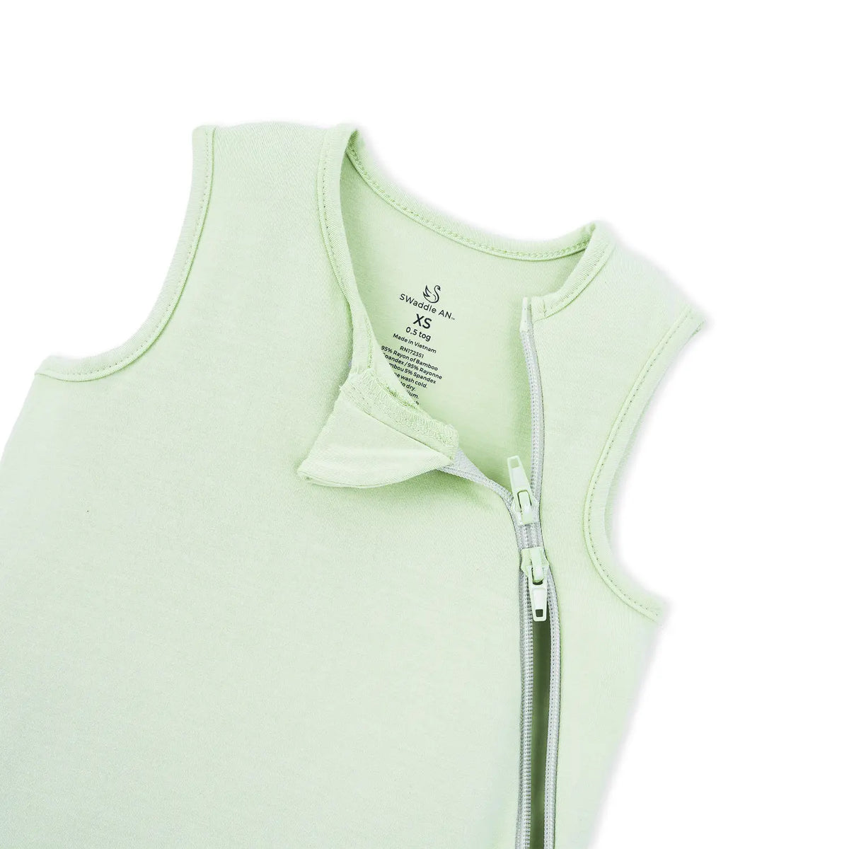 Bamboo Sleep Sack 0.5 TOG in Sage Green