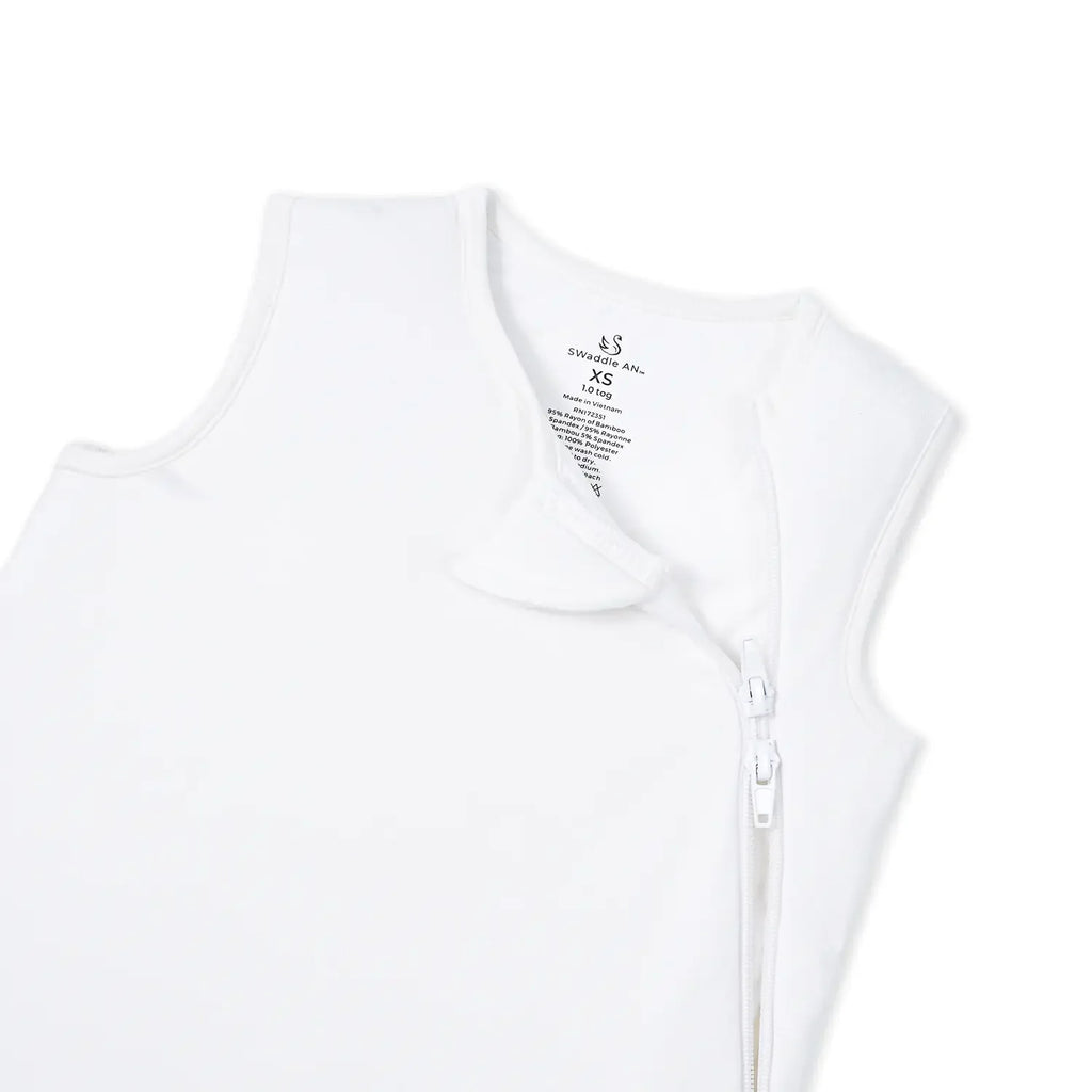 Bamboo Sleep Sack 1.0 TOG in White