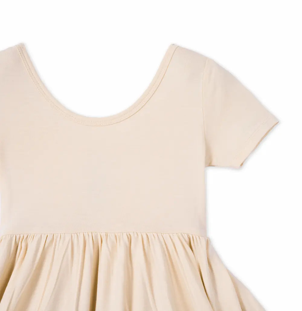 Twirl Dress in Sand