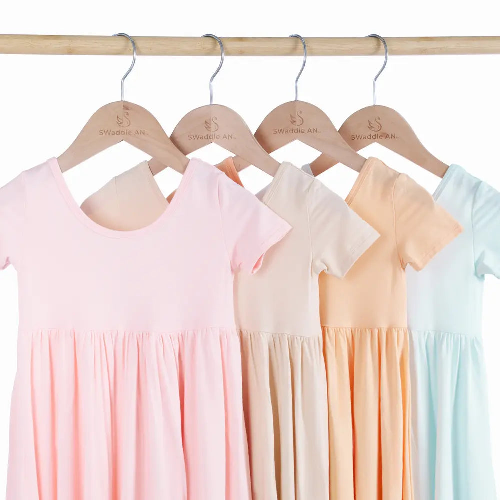 Twirl Dress in Sand