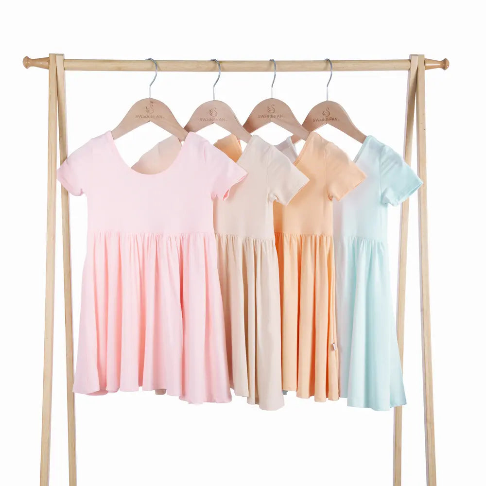 Twirl Dress in Sand