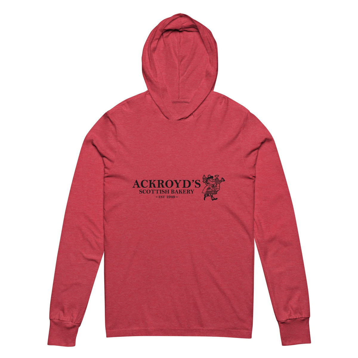 Ackroyd's Bagpiper Hooded Long-sleeve Tee