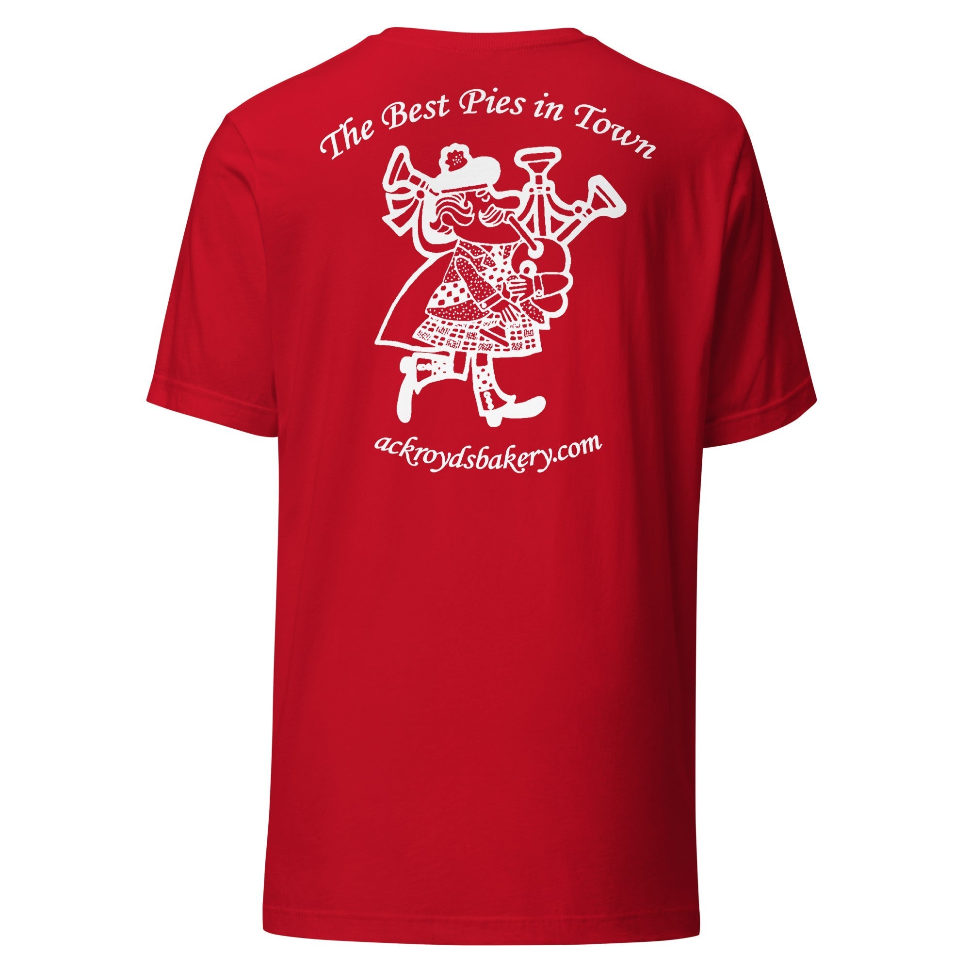 Ackroyd's Bagpiper Logo Unisex t-shirt