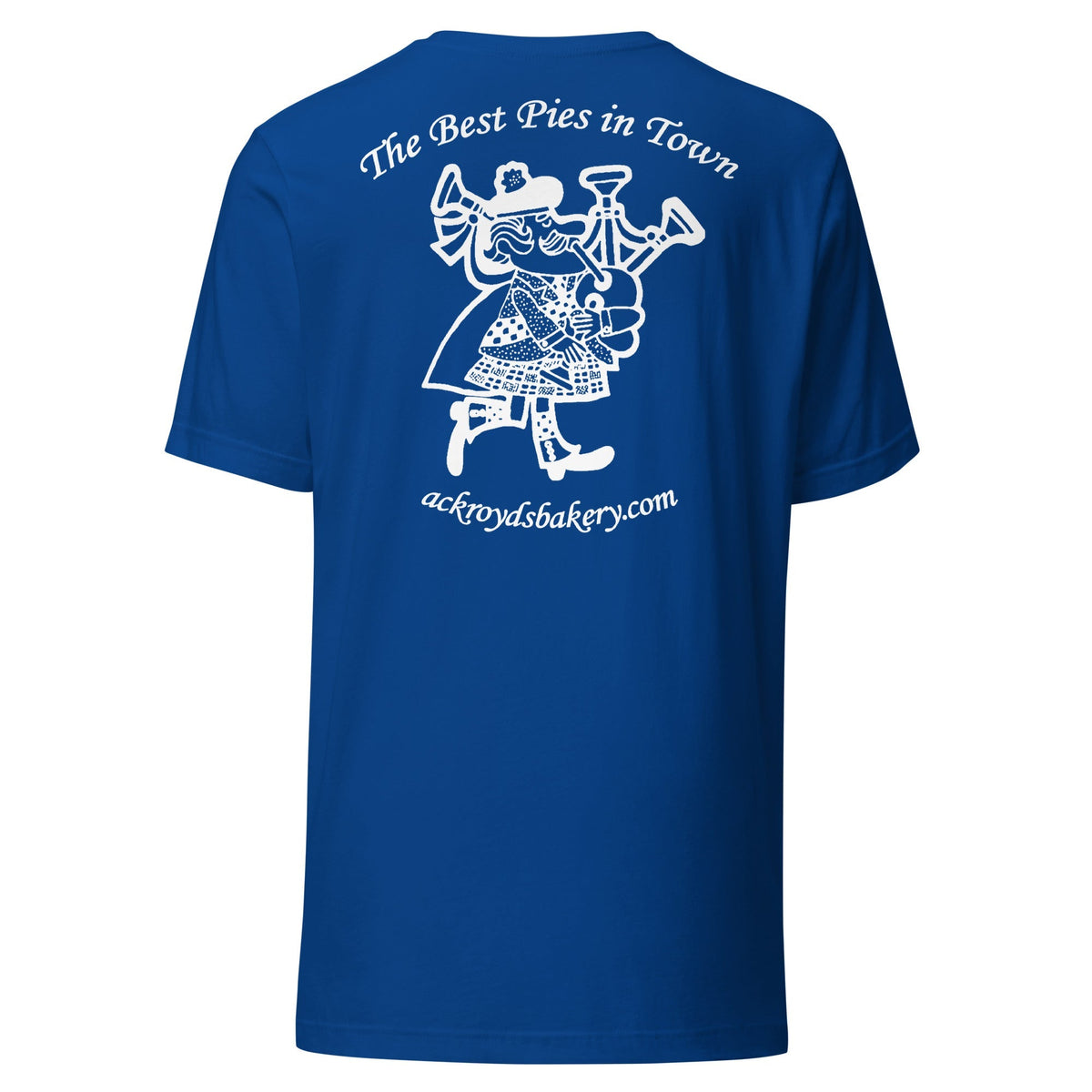 Ackroyd's Bagpiper Logo Unisex t-shirt