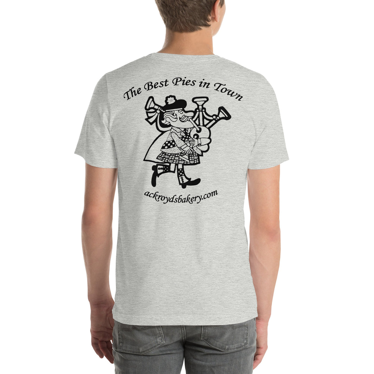 Ackroyd's Bakery Bagpiper Unisex T-Shirt